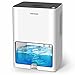 Price comparison product image Gocheer Dehumidifier for Home, 4000mL with Auto Shut Off, 5300 Cubic Feet(510 sq ft) Portable Ultra Quiet Small Electric Dehumidifiers against Moisture Mold (Weiß)