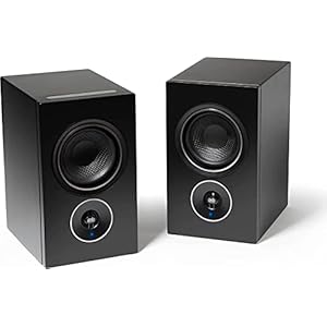 PSB Alpha iQ Streaming Powered Speakers with BluOS (Black)