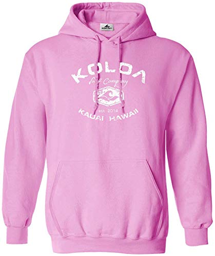 Koloa vintage arch logo hoodie-hooded sweatshirt-candy/w-s