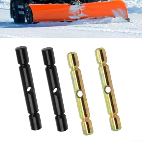 Essential Ersatz-Scherstifte für Schneepflug, kompatibel mit Polaris 2205063, 2 Stück für eine effiziente Nutzung (schwarz)