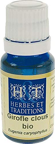 Herbes et Traditions Huile Essentielle Girofle Clou Bio 10 ml Cover