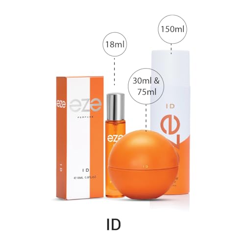 Image of Eze Men and Women Deodrant Spray Id | Citrus Woody | Lasting Freshness 150ml | Daily Wear