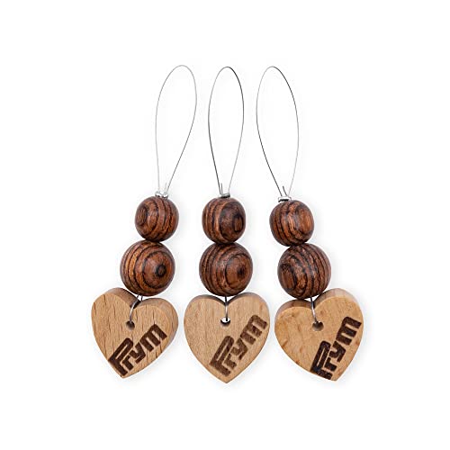 Prym Stitch Markers Wood, Natural, One Size