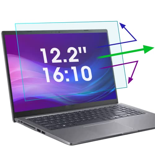 2 Pack 12.2 Inch Anti Blue Light Screen Protector for Samsung Chromebook Plus/Chromebook Plus V2 12.2'', Reduce Eye Strain Anti Glare Blue Light Blocking Screen Protector for 12.2’’ with 16:10 Resolution Laptop -  ANTOGOO V, AL122