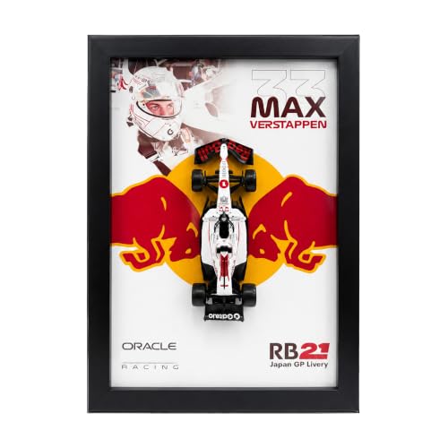 Image of CodersParadise 3D F1 Racing Wall Art Frame - RB19 Inspired Red Blue Open Wheel Formula Race Car Model Display - Motorsport Decor for Bedroom Office Garage Man Cave - Racing Gift for Men, Car Enthusiasts & Formula Fans Collectible
