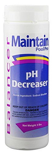 Maintain Pool Pro Balancer pH Decreaser - 3lbs