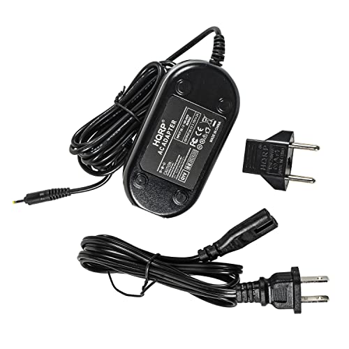 Adaptador de corriente AC HQRP compatible con cámaras Fujifilm FinePix miniatura 4