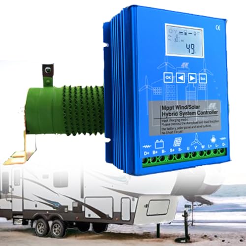 Lakenbroade 20000W Wind and Solar Hybrid Charge Controller, Wind and Solar Complementary Regulator...