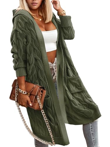 apparel the green cardigan