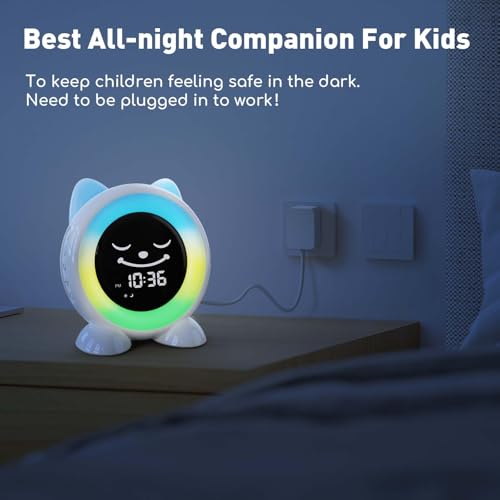 I·Code A100 Ok To Wake Kids Alarm Clock,Toddler Sleep Training Clock thumb #7