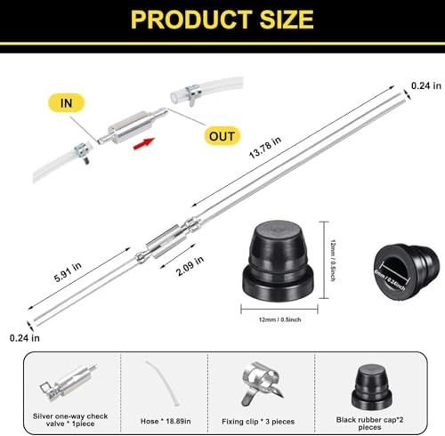 4PCS Universal Brake Bleeder Hose