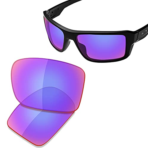 Image of SAUCER Premium Replacement Lenses & Nosepads for Oakley Double Edge OO9380-66mm Sunglasses