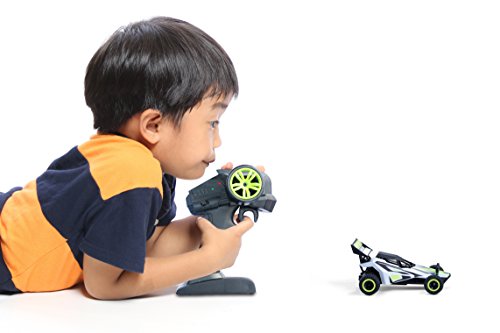 image for Force1 Fast Remote Control Car - Rebel 1/32 Scale RC Buggy with Ramp a