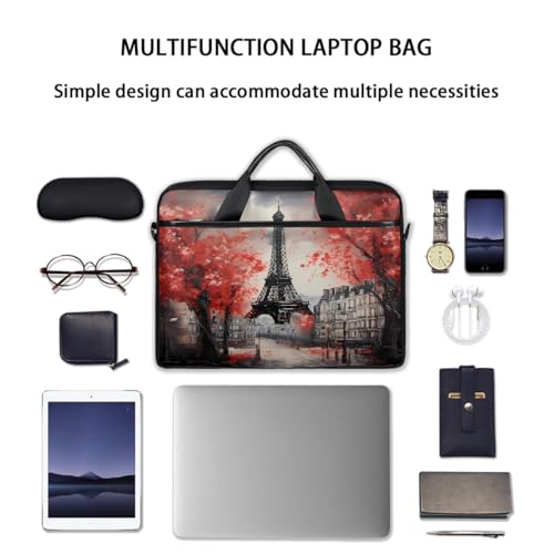 Maletín para laptop 15 pulgadas estilo Torre Eiffel miniatura 7