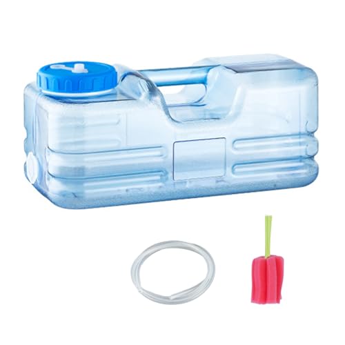 JOYVEDA 2.6 Gallon Blue Portable Water Storage with 59