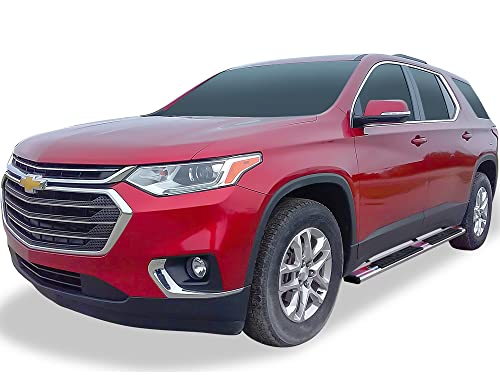 Estribos estilo OE cromados para Chevy Traverse 2018-2023 miniatura 6