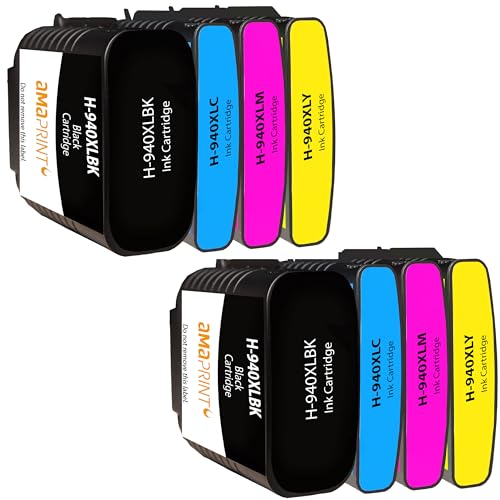 Amaprint 8 XL cartucce compatibili con HP 940 940