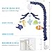 Ocean Animals Baby Crib Mobile - Musical Baby Mobile for Crib with 12 Lullabies for Boys & Girls, Baby Mobile for Bassinet for New Borns, Nursery Mobiles, Fits Standard Cribs