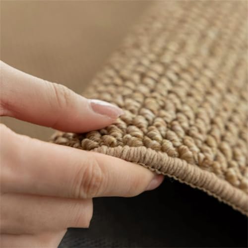 Tapis de salon en sisal antidérapant et résistant aux taches - 4