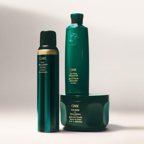 Image of Oribe Curl Shaping Mousse - Lightweight Volumizing Styling Foam For Wavy & Curly Hair - Shapes, Holds & Defines Curls & Waves - Tames Frizz, Adds Shine & Provides Heat Protection - 5.7 oz