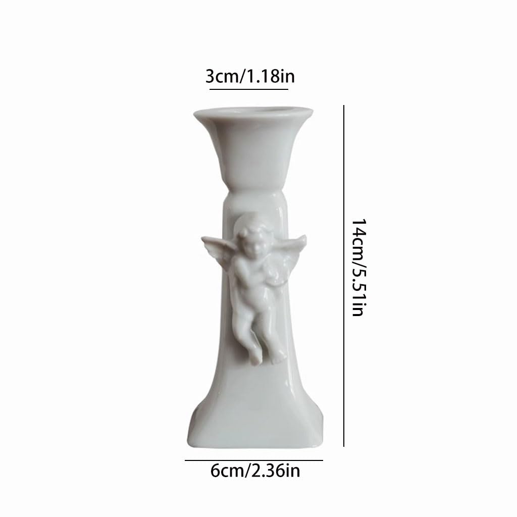 Świecznik kreatywny trójwymiarowy ceramiczny świecznik domowy stół jadalny świecznik ornamenty