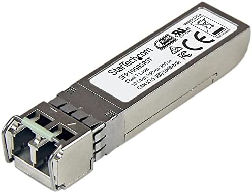 StarTech.com MSA konformes 10 Gigabit Glasfaser SFP+ Transceiver Modul - 10GBASE-SR - MM LC - 300 m