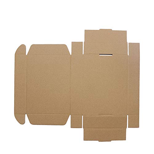 35 Pack 9x6.5x1.75 inch Corrugated Box Mailers- White Cardboard Shipping Box Corrugated Box Mailer Shipping Box For Mailer, Moving and Craft by ZMYBCPACK