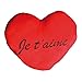 Schmidt coussin-coeur-je t'aime-coussin extra-large 60 cm.