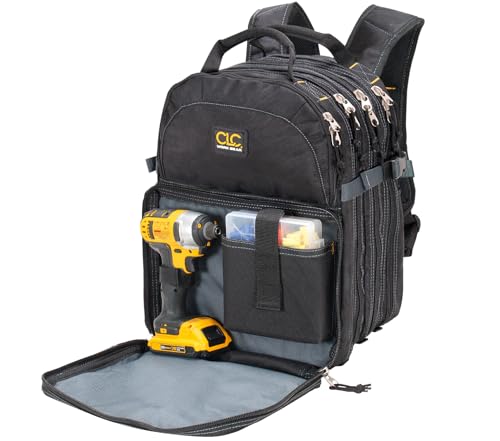 Custom Leathercraft1132 75-Pocket Tool Backpack by Custom Leathercraft - Image 4