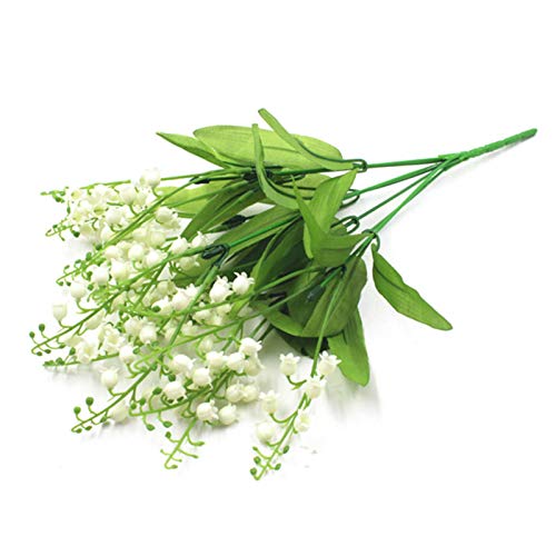 duhe189014 - Ramo de flores artificiales de muguet (38 cm,...