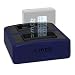 Produktbild Dual-Ladegerät Compact (USB) kompatibel mit Panasonic DMW-BLE9(E), BLG10(E) / DMC-GF6, GX7, GX80,TZ91, TZ101 ... / Leica BP-DC15 - inkl. Micro-USB-Kabel (2X Akku gleichzeitig ladbar)