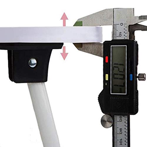 طاولة قابلة للطي بهيكل متين وخفيف للكمبيوتر والدراسة ويمكن استخدامها كطاولة طعام للاطفال للاستخدام المنزلي من رويروي، 4 الوان (اللون: اسود، الحجم: 60×40×28)، خشب