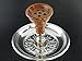 Egyptian Handmade Premium Quality Large Wide Hookah Shisha Nargila Clay Bowl Brown Color 1pc (Made In Egypt)