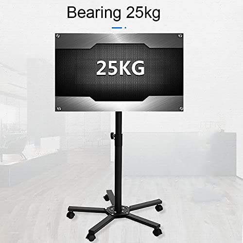 Soporte móvil ajustable en altura para TV de 23 a 60 pulgadas miniatura 6