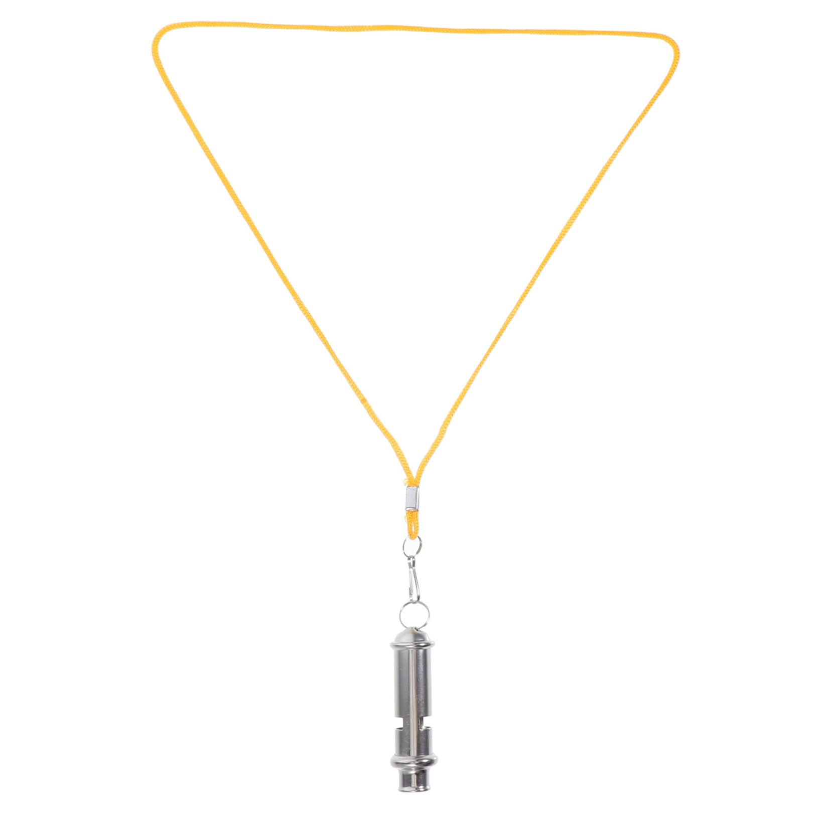 Hemoton Stainless Steel Whistle for Dog Training Outdoor Survival and Emergency Use Loud Sound for Hiking Camping and Versatile Activities Portable and Durable Keychain Accessory