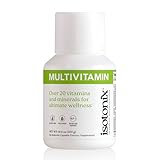 Isotonix Multivitamin Powder Without Iron – Methylated B Vitamins, Antioxidant & Mineral Support – Fast-Mix Isotonic Delivery – Vegetarian, Gluten-Free, Non-GMO – Natural Fruit Flavor – 90 Servings