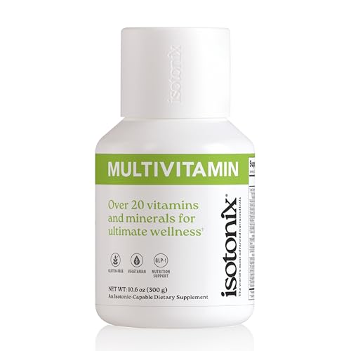 Isotonix Multivitamin Powder Without Iron Methylated B Vitamins Antioxidant & Mineral Support Fast-Mix Isotonic Delivery Vegetarian Gluten-Free Non-GMO Natural Fruit Flavor 90 Servings