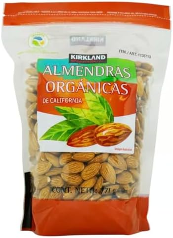 Kirkland Signature Organic Almonds, 1.7 Pounds