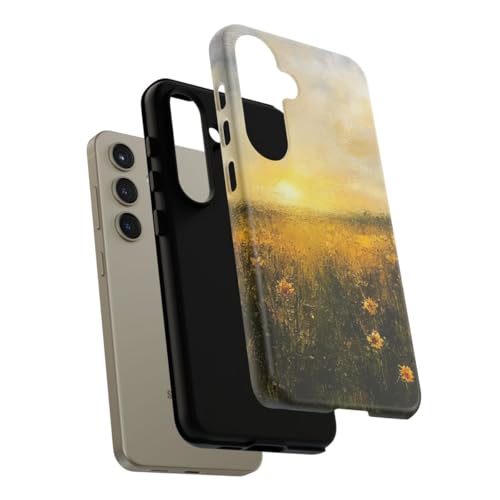 Coque Galaxy S24 rigide mate jaune pour éviter rayures et traces