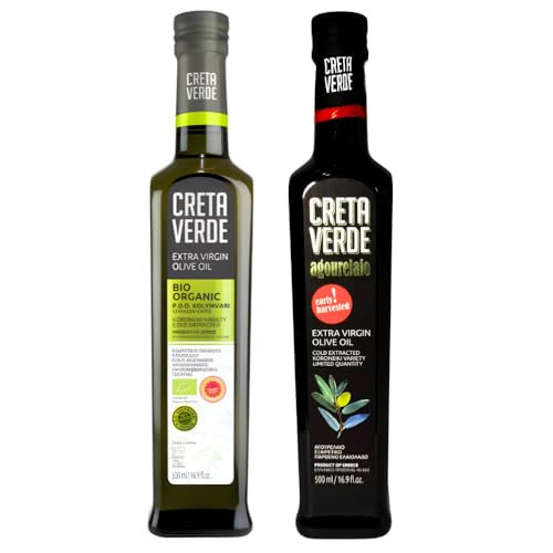 Creta Verde Aceite de Oliva Extra Virgen Orgánico 33.8 fl oz miniatura 1