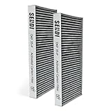 2 Aktivkohlefilter für Miele DKF 35-P Kompatibel mit Miele Dunstabzugshaube KMDA 7272 KMDA 7473 KMDA 7676 KMDA 7876 und DAC xxxx im Umluftbetrieb