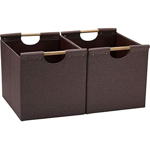 HOONEX Large Collapsible Storage Bins Cover