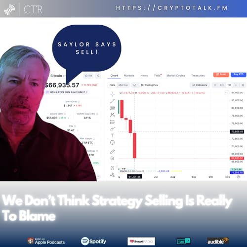 We Don&rsquo;t Think Strategy Selling Bitcoin Is Really To Blame