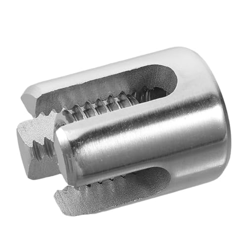 HOMSFOU Clips De Câble Acier Pour Treillis -câbles Réglables Pour Jardinage Et Fixation De Clôture De Clips Pour Applications Intérieures Et Extérieures