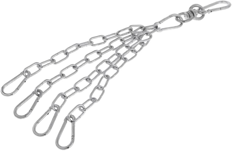 Heavy Duty Boxing Punch Bag Chain Hanger | Wall Mount Swivel for MMA Training | Rust- Iron Build | Cardio & Strength Building Tool | for Boxing & MMA Enthusiasts