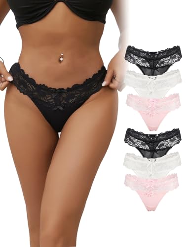 ohyeahlady Women's Cheeky Sexy Panties Brief Knickers Tangas Stretch Floral