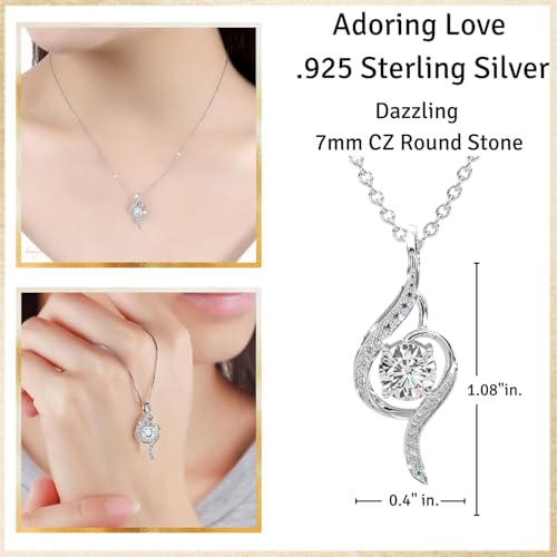 To My Daughter Necklace from Dad, Sterling Silver Daughter Gift3