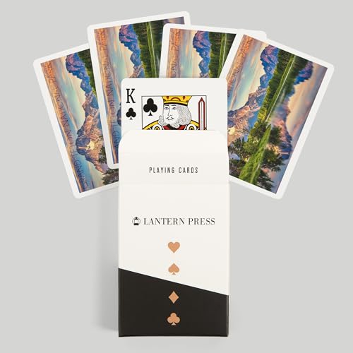 Baraja de Póker Lantern Press Grand Teton National Park miniatura 6