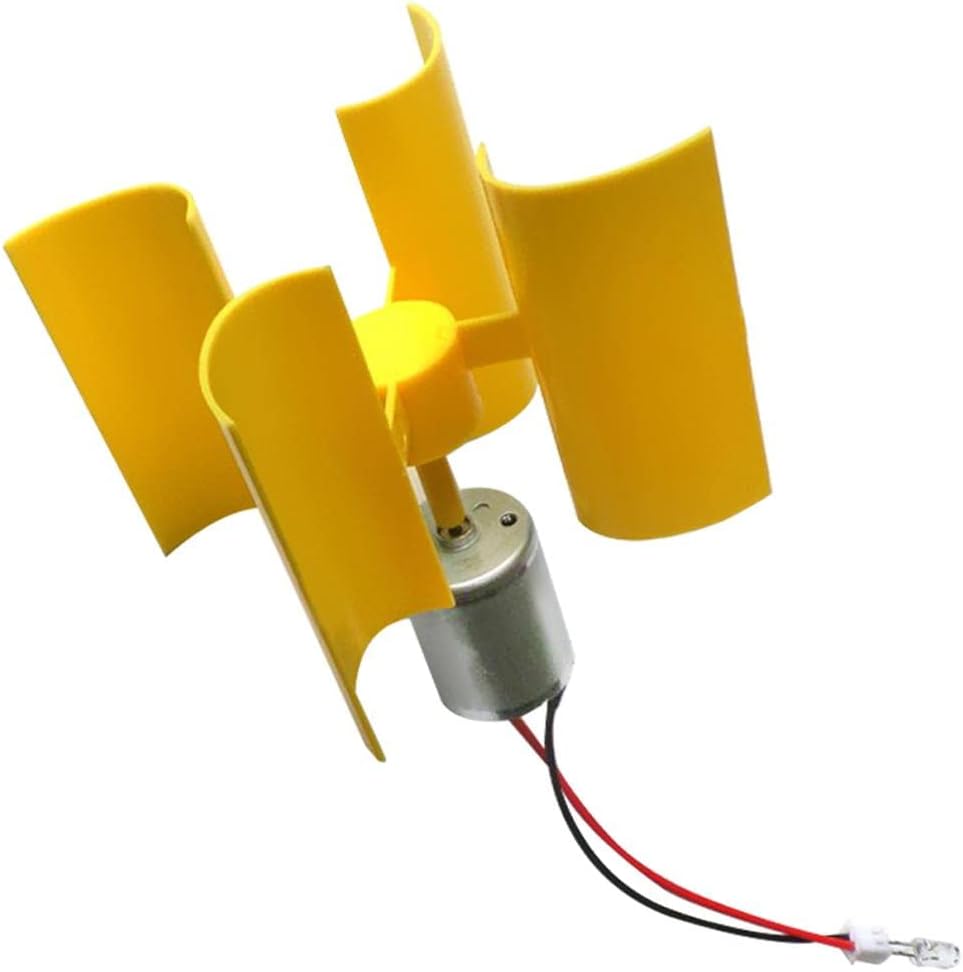 ECOMISTIQ® Mini Wind Generator Miniature Wind Turbine Model Set Kit Teaching Tool|Home & Garden | Home Improvement | Electrical & Solar | Alternative & Solar Energy