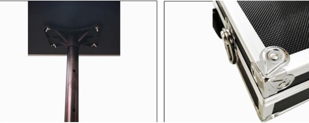 ZQION Carrying Case with Triangle Table Base Magic Tricks for Professional Magicians Stage Magia Accessories Gimmicks Props